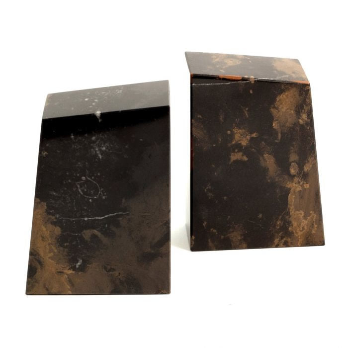 Tiger Eye Marble Bookends