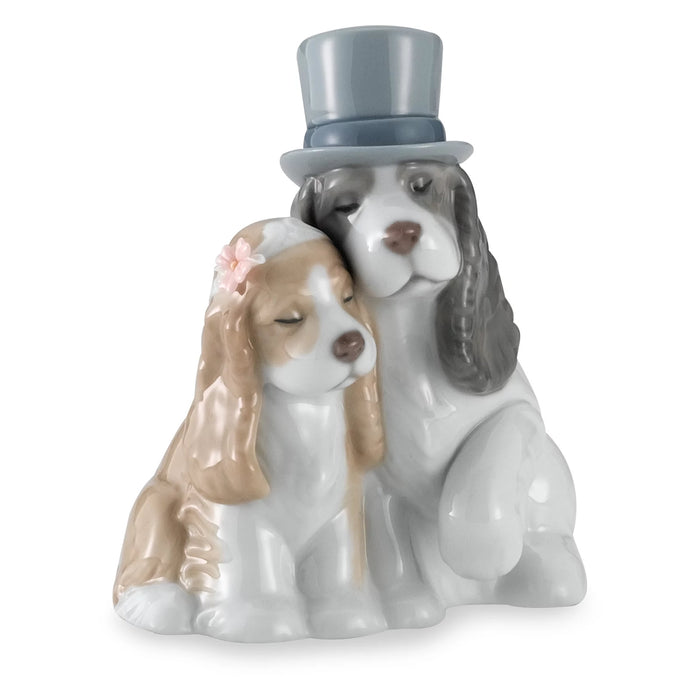 Together Forever Porcelain Dog Figurine by NAO