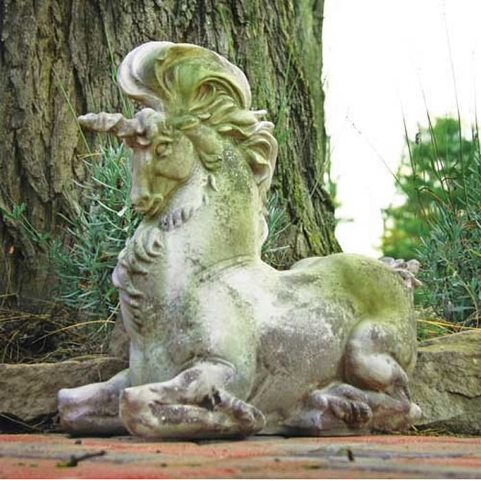Unicorn Fantasy Garden Statue