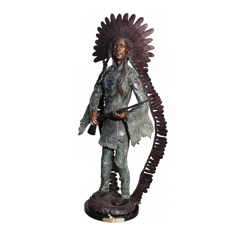 War-Native American Indian Sculpture