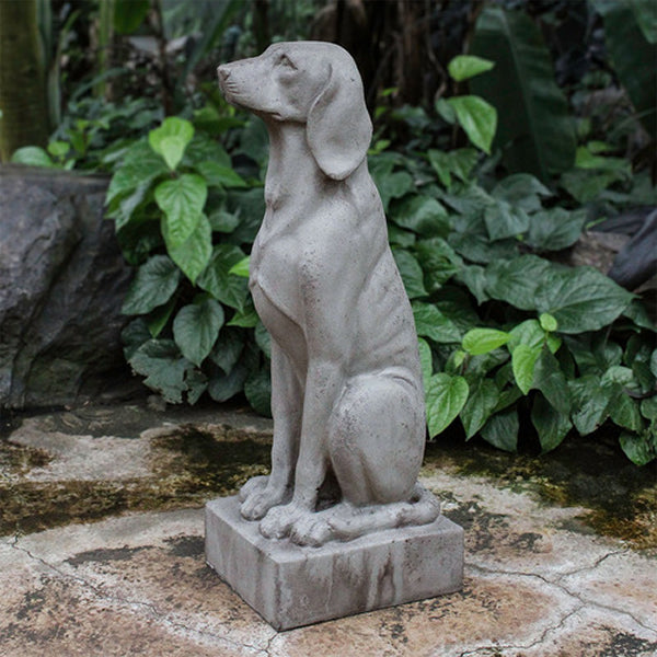 Weimaraner Statue