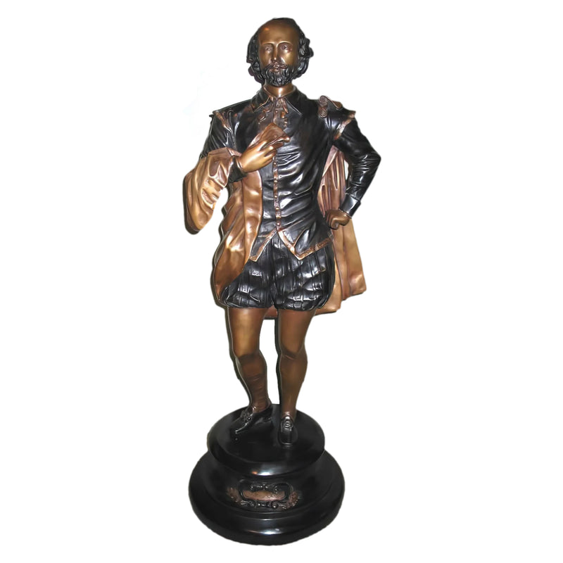 Bronze William Shakespeare Sculpture