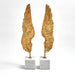 Wings Sculpture Set Gold Finish