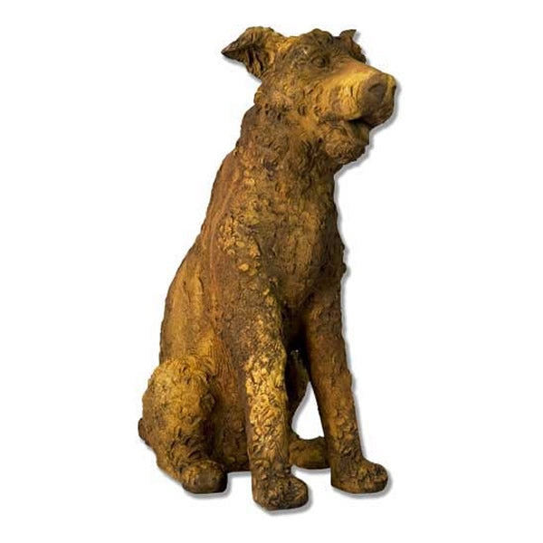 Wire Terrier Garden Statue