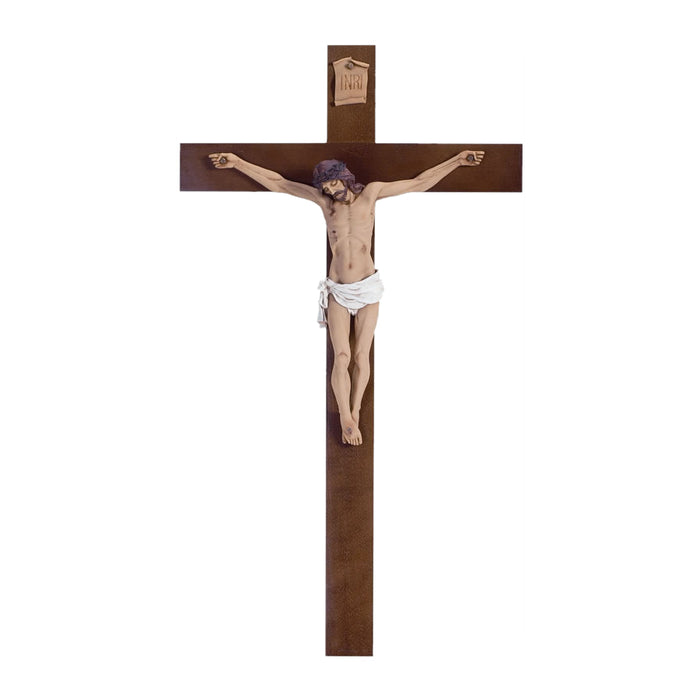 Woodtone Crucifix- 40 Inch
