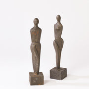 Abstract Couple Sculpture Set