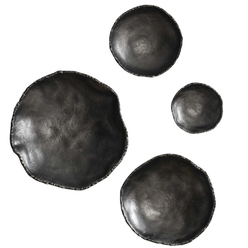 Eclectic Orbs Metal Wall Art Set