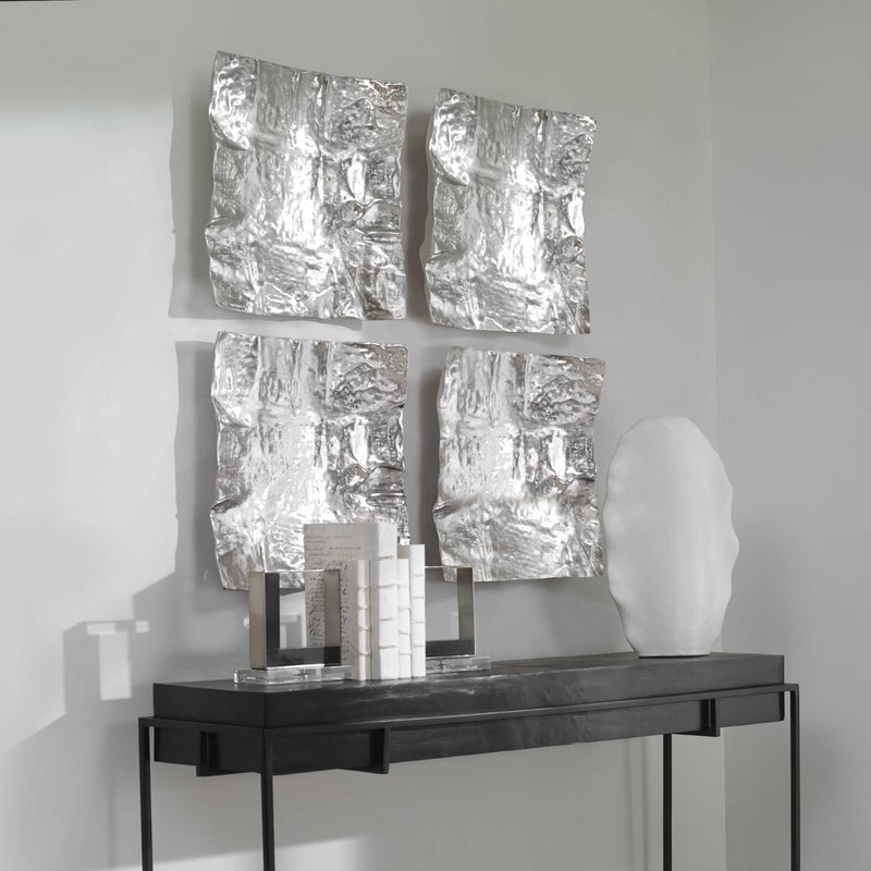 Summer & Winter Metal Wall Art