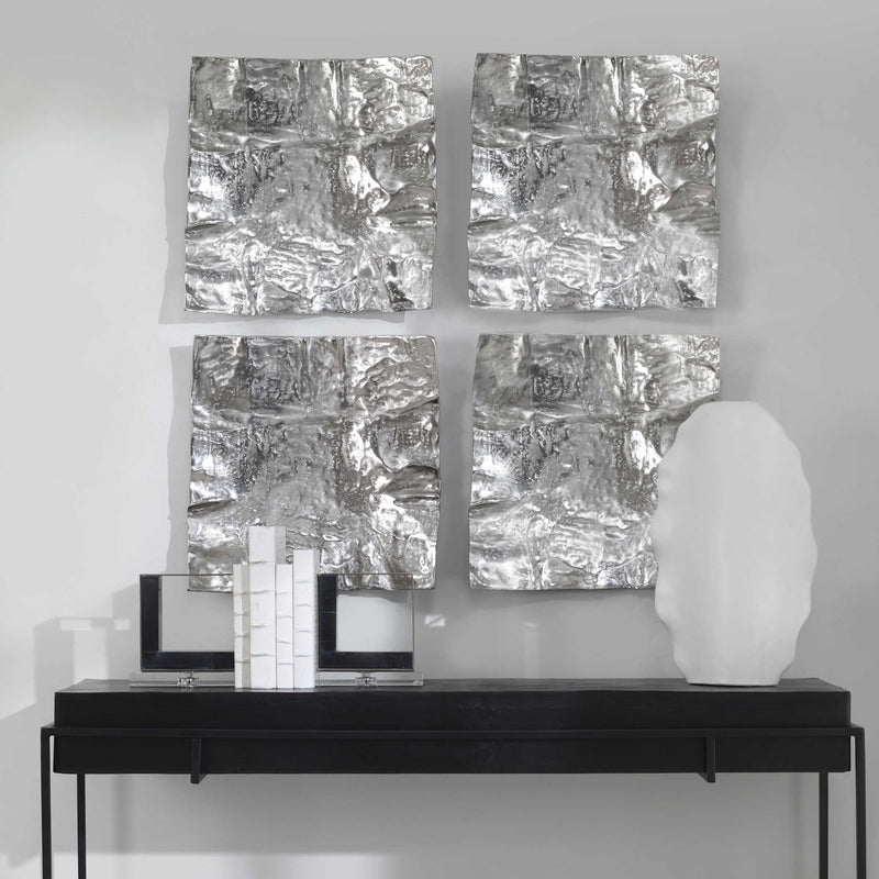Summer & Winter Metal Wall Art