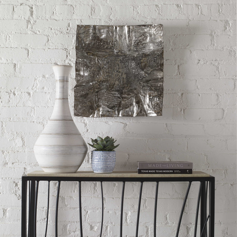 Summer & Winter Metal Wall Art