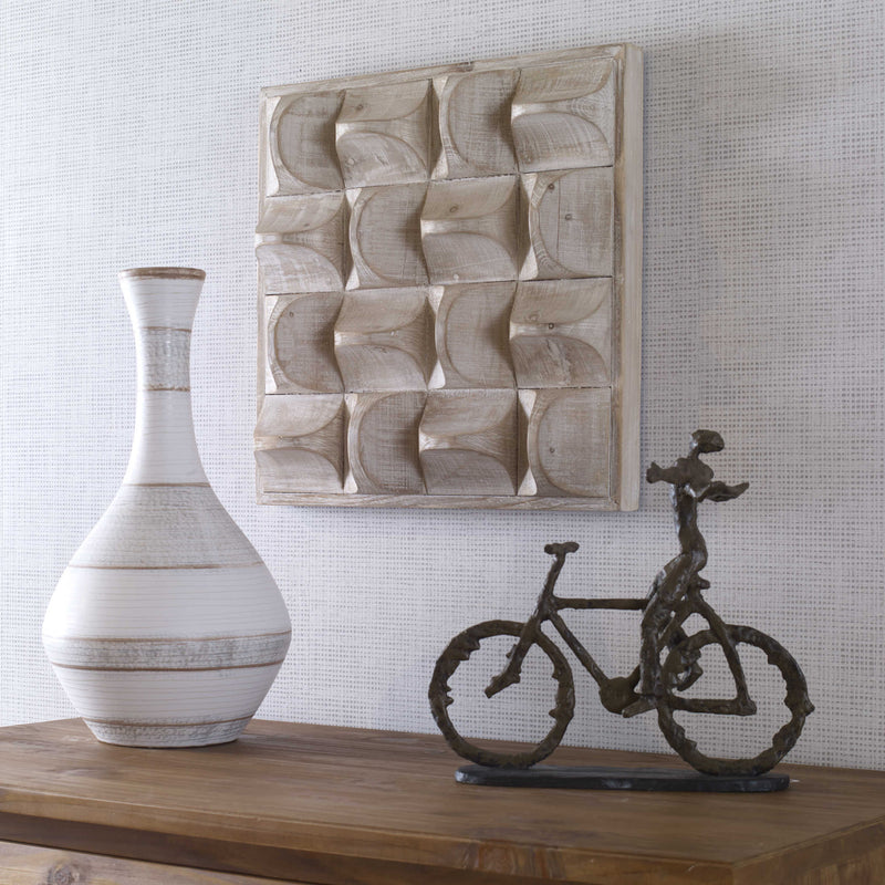 Rustic Abstract Wood Wall Panel