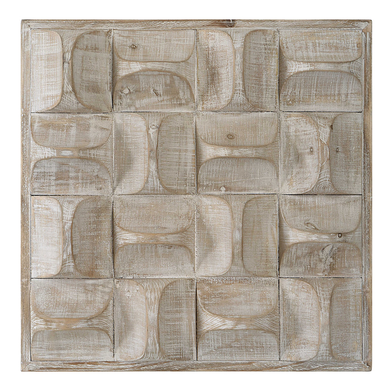 Rustic Abstract Wood Wall Panel