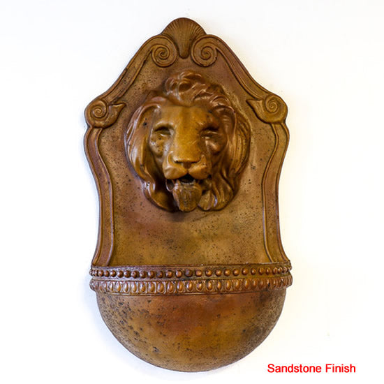 Aged Lion Wall Fountain