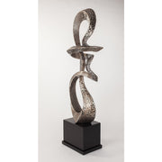 Allure Modern Floor Sculpture by Artmax - Side View