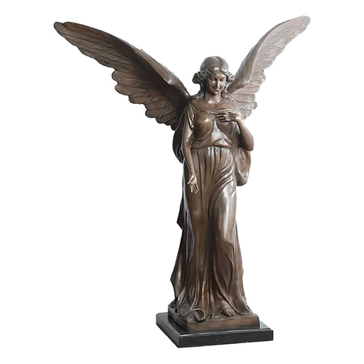 Standing Angel Bronze Sculpture