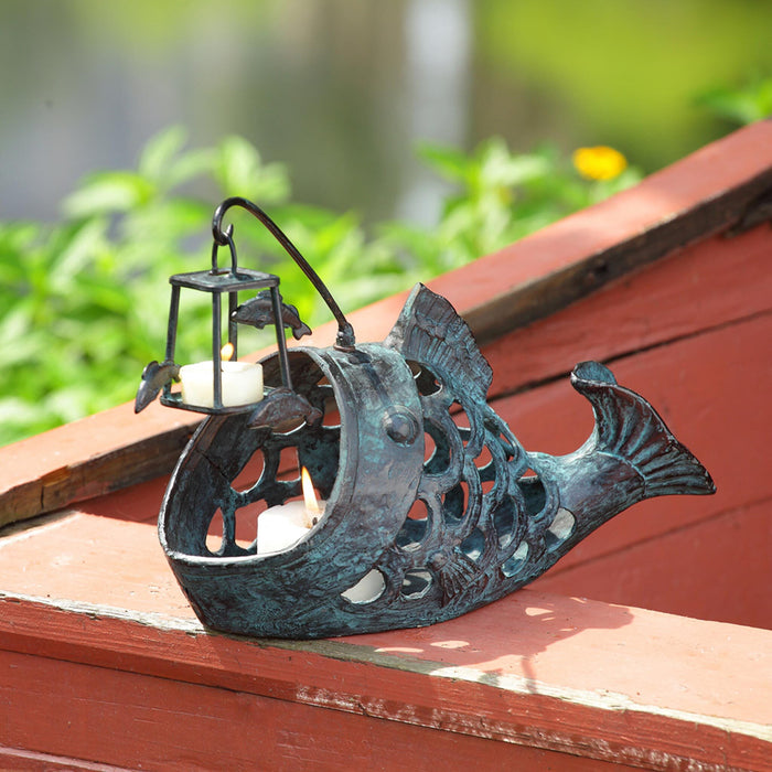 Angler Fish Candleholder-Tealight Holder by San Pacific International/SPI Home
