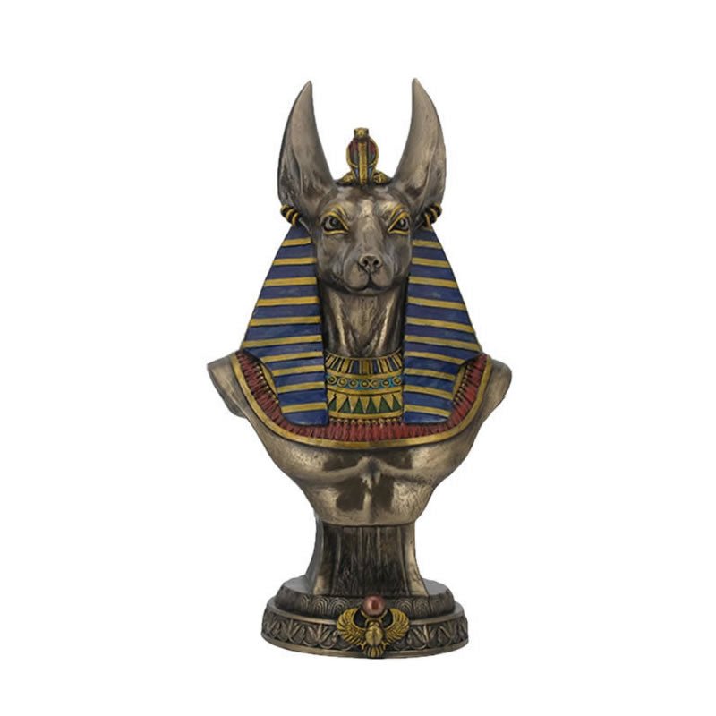 Anubis Egyptian God of the Dead Bust