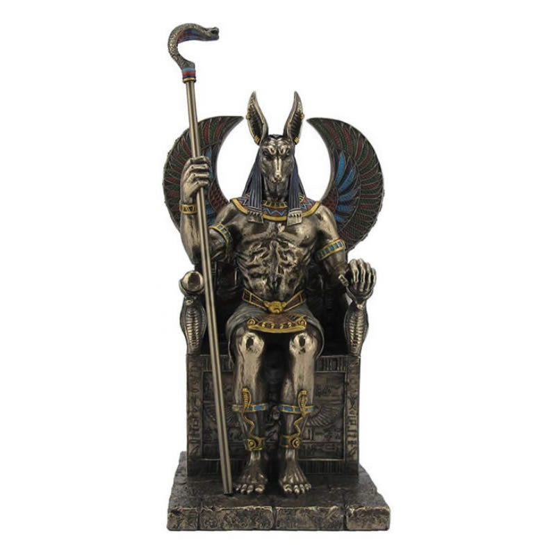 Anubis Egyptian God of the Dead Sculpture