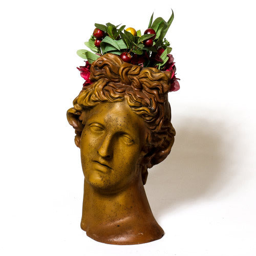 Apollo Bust Planter