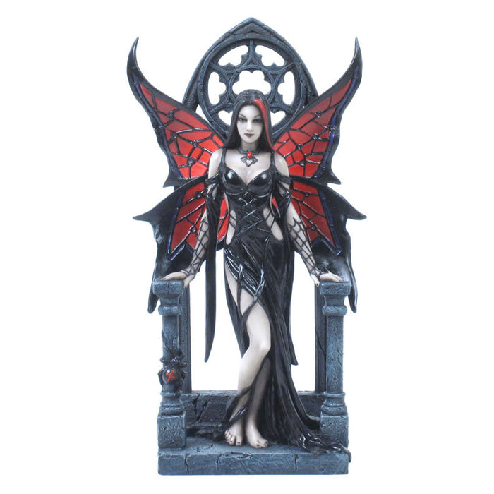 Aracnafaria Gothic Fairy Statue