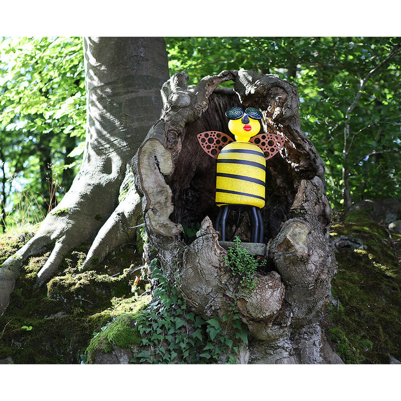 Art Glass Bee Garden Sculpture