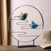 Art Glass Bird Pair Desk Decor by San Pacific International/SPI Home