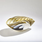 Art Glass Bowls Amber Blue 6