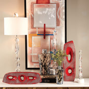 Art Glass Confetti Vase Design Ideas