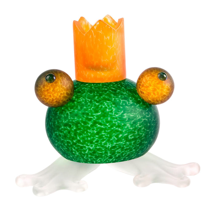 Art Glass Frog Borowski