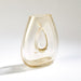 Art Glass Golden Vase 5