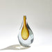 Art Glass Vase Amber 3