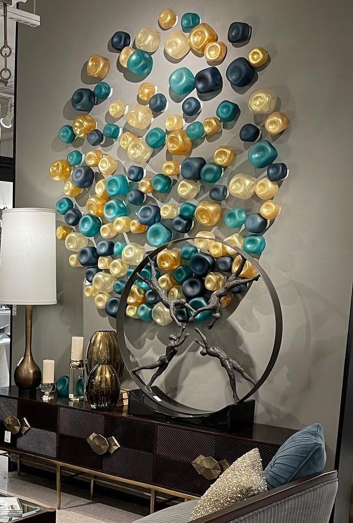 Art Glass Wall Rocks For Sale