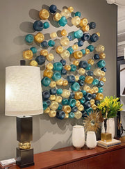 Art Glass Wall Rocks Ideas