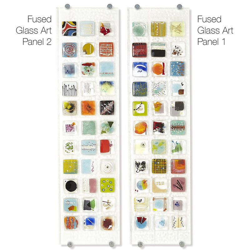 Art Glass Fused Wall Panels Decor 2