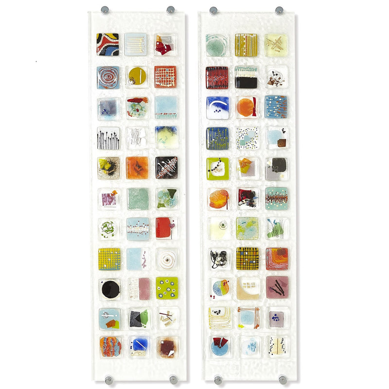 Art Glass Fused Wall Panels Decor