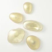 Art Glass Wall Gems Clear Gold