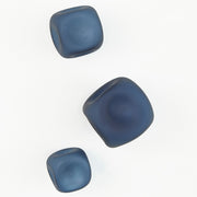 Art Glass Wall Rocks Frosted Blue