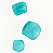 Art Glass Wall Rocks Turquoise Blue