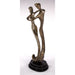 As One - Modern Dancing Couple Floor Sculpture by Artmax - Back View