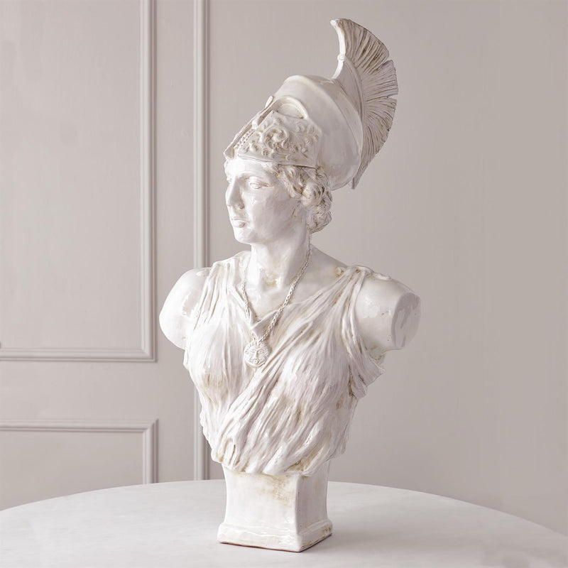 Athena Greek Goddess Sculpture Bust