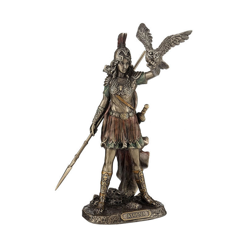 Athena Statue- Greek Goddess Of Wisdom and War