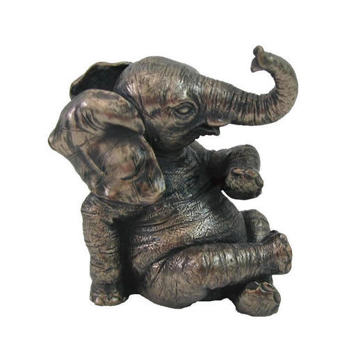 Baby Elephant Figurine- Legs Crossed