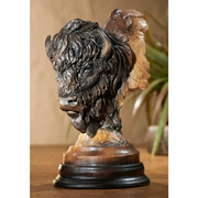 Bad Lands Buffalo Statue by Stephen Herrero