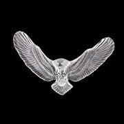 Bald Eagle Crystal Wall Sculpture by Mats Jonasson