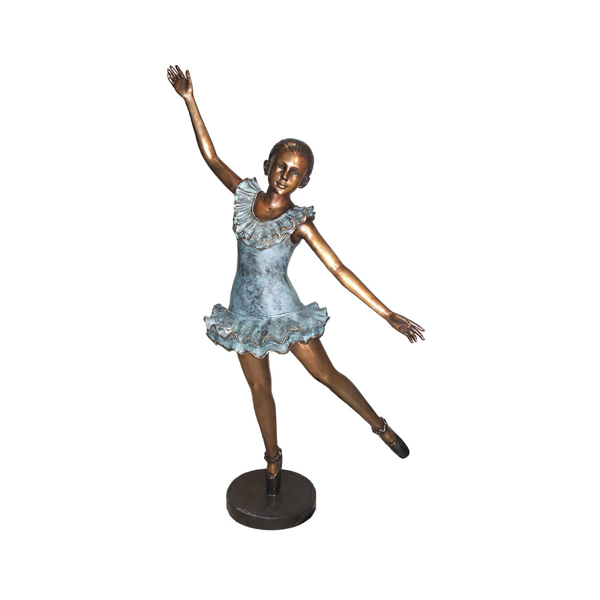 Ballerina-4 Bronze Sculpture — AllSculptures