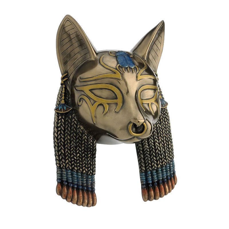 Bastet Mask Wall Plaque