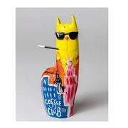 Big City Cat Yellow Gianni Statue