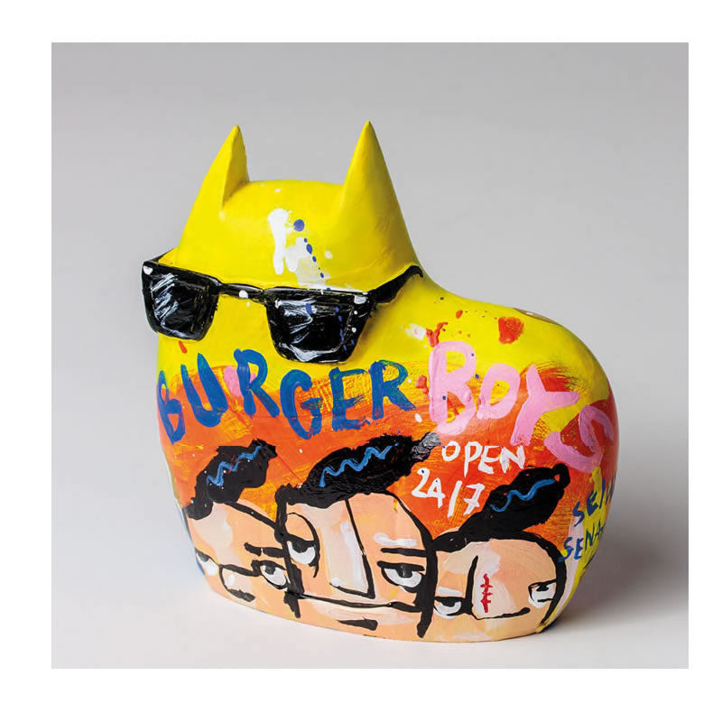 Big City Cat Yellow Nino Statue