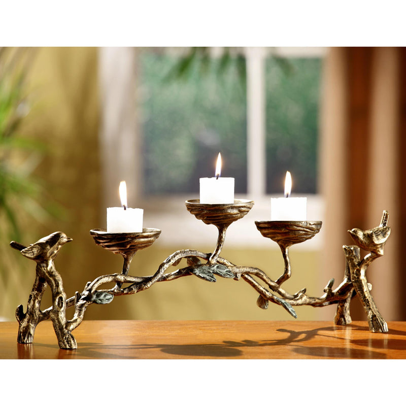 Bird and Branch Candelabra by San Pacific International/SPI Home