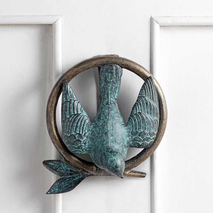 Bird and Branch Doorknocker by San Pacific International/SPI Home